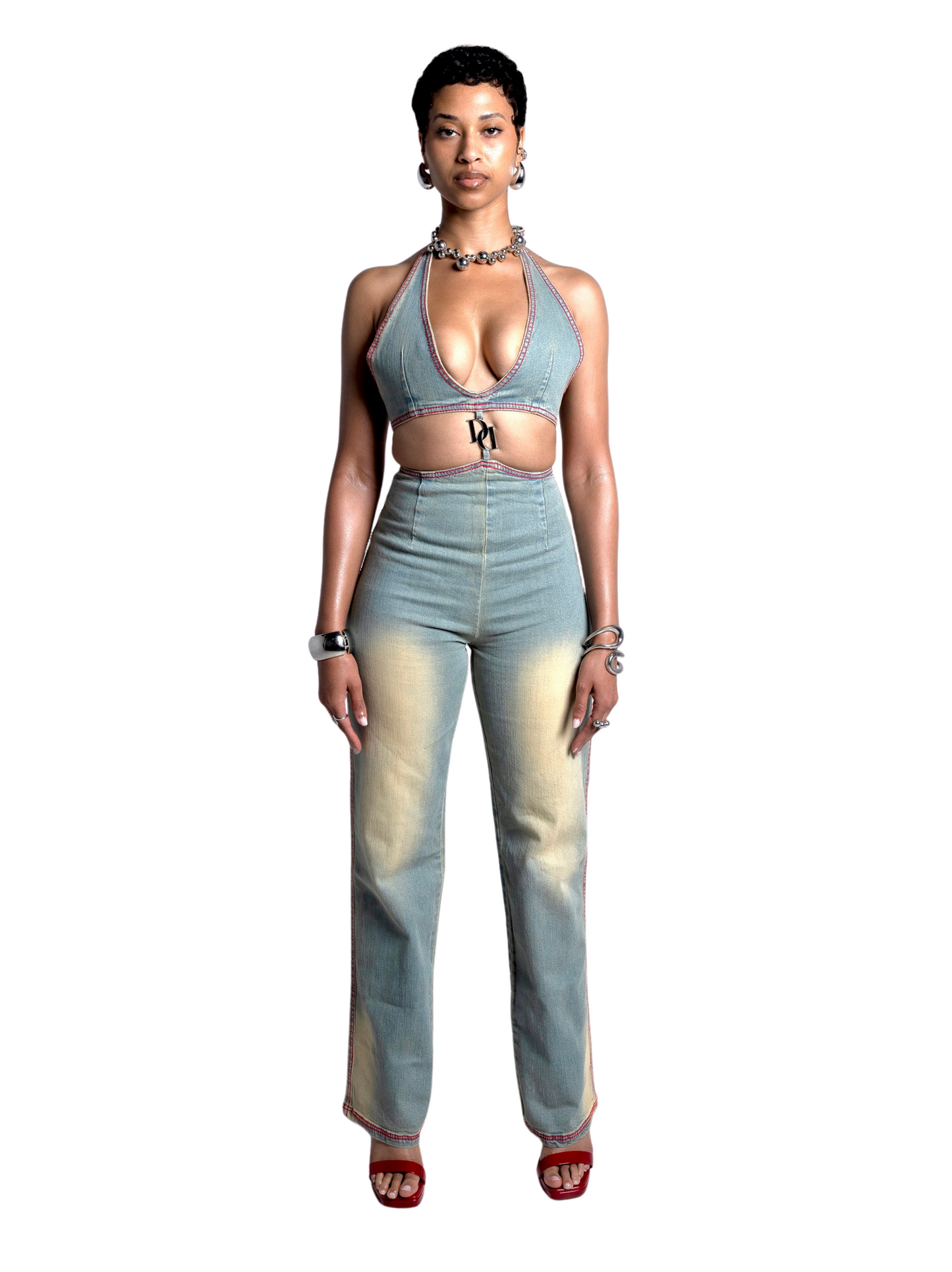 Denim Dream Washed Jumpsuit