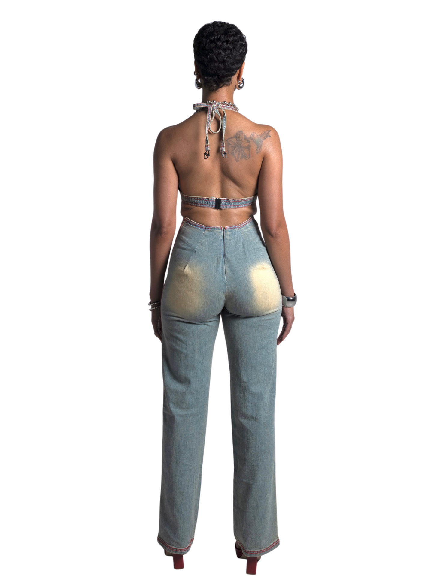 Denim Dream Washed Jumpsuit