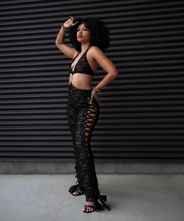 Illusion Lace Jumpsuit