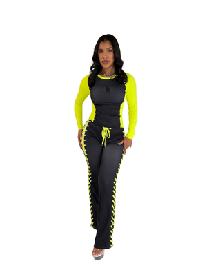 Daily Dom Black Long Sleeve Top