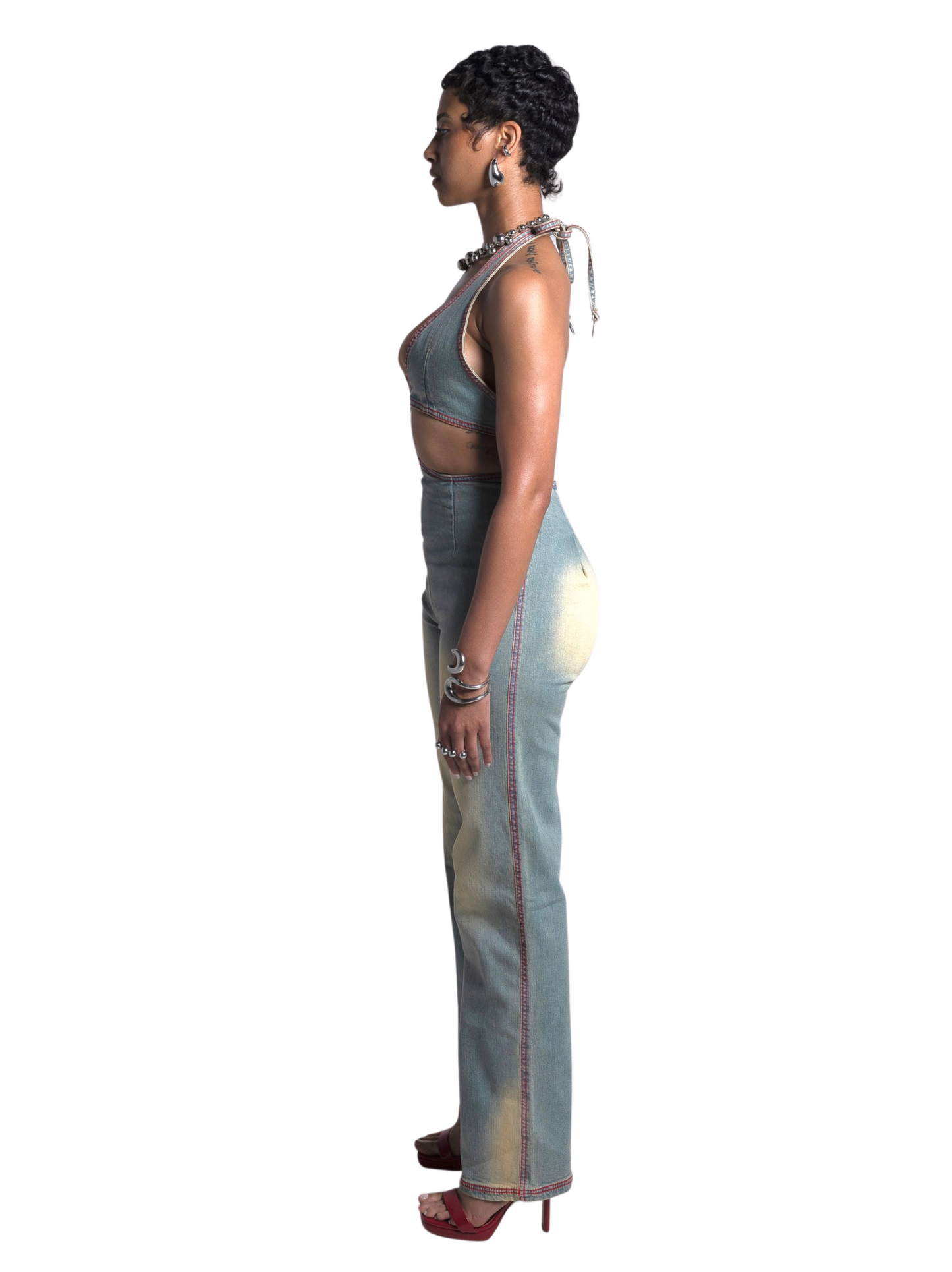 Denim Dream Washed Jumpsuit
